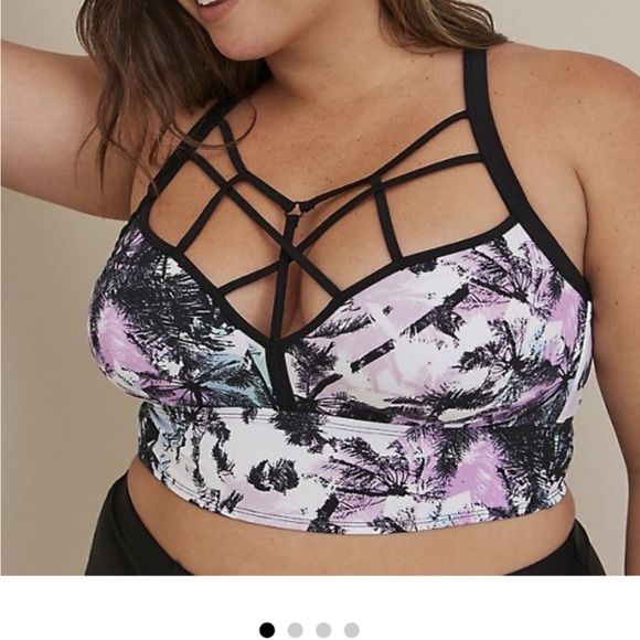 torrid Other - Palms Strappy Bikini Top Torrid new with tags size 1X (18/20) (bin 1, 19)